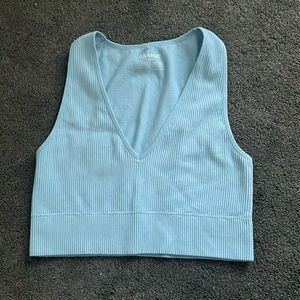Garage Low Cut Blue Tank